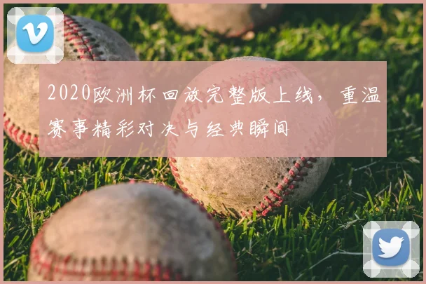 2020欧洲杯回放完整版上线,重温赛事精彩对决与经典瞬间